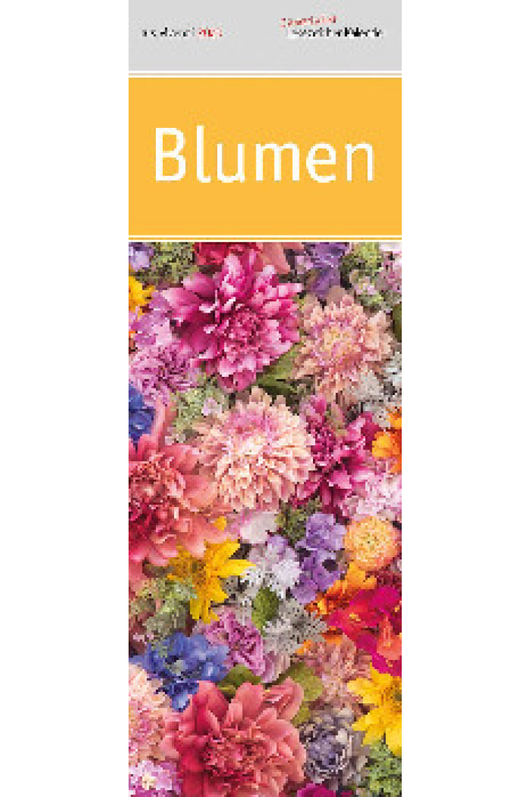 Blumen Lesezeichenkalender 2025