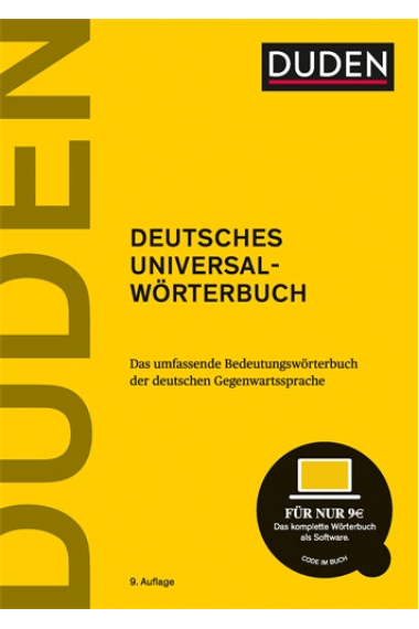 Duden deutsches Universalworterbuch: Duden Deutsches Universalworterbuch 9th