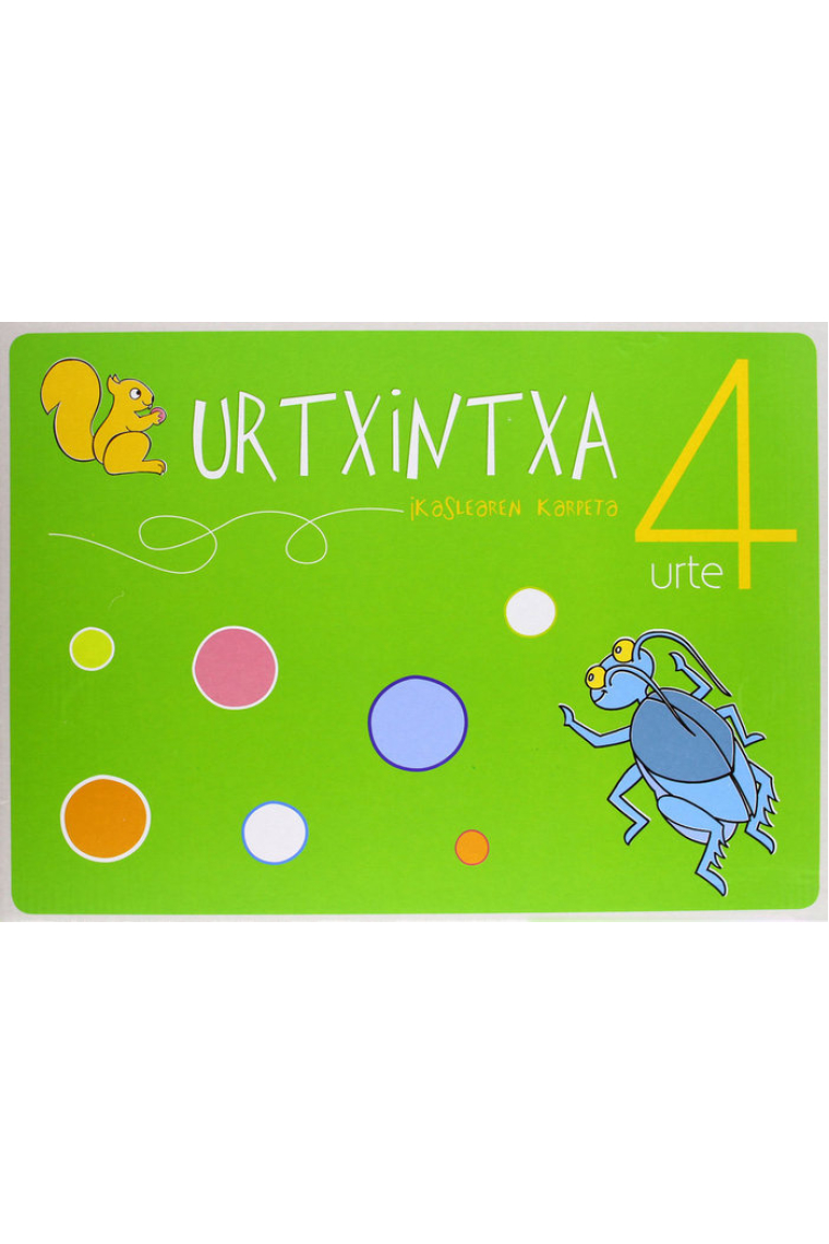 Urtxintxa 4 urte - Ikaslearen karpeta