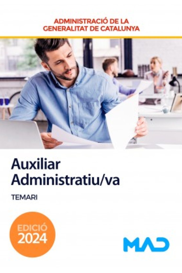 Auxiliar Administratiu/iva ·Generalitat de Cataluña· (2024) Temari