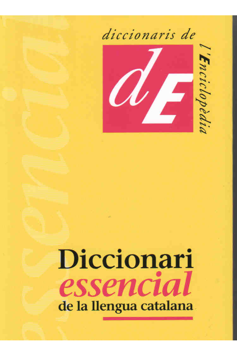 Diccionari essencial de la llengua catalana