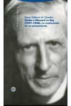 Cartas a Édouard Le Roy (1921-1946): la maduración de un pensamiento