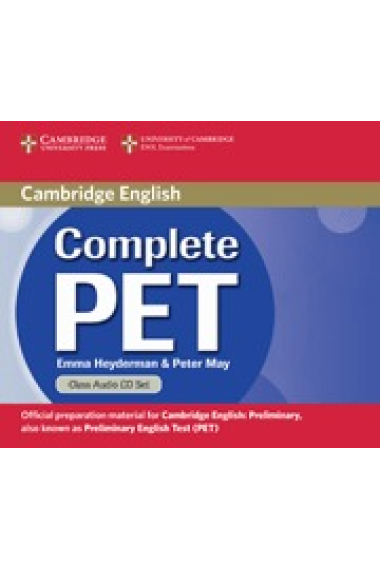 Complete PET Class Audio CDs (2)