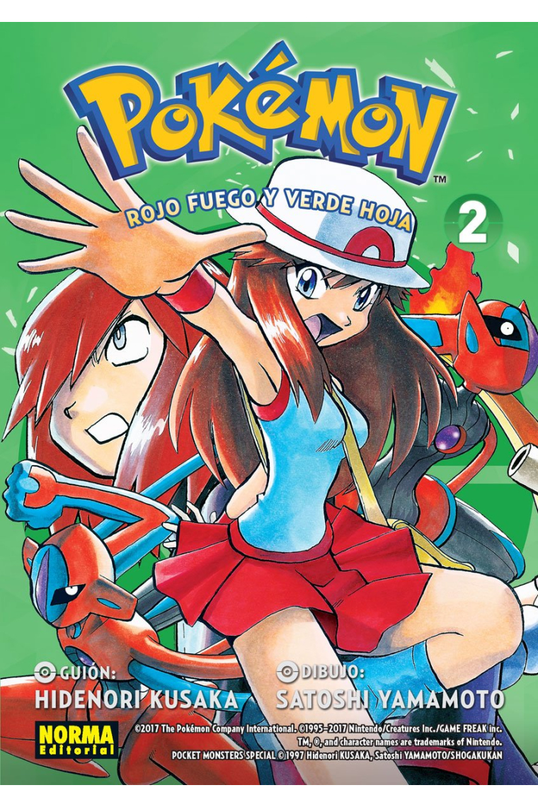 Pokemon 14. Rojo fuego y verde hoja 2