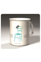 Taza literaria Fernando Pessoa -Azul- (Meditathe)