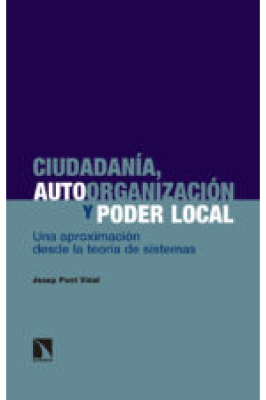 Ciudadania autoorganización y poder local