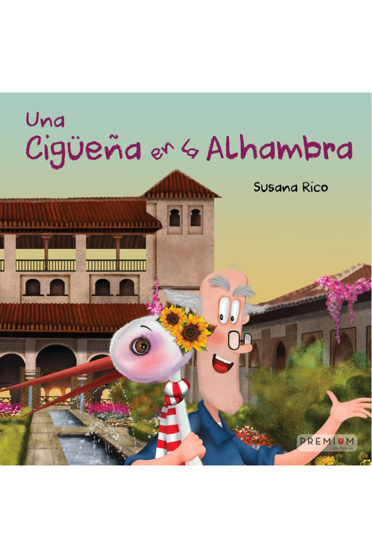 UNA CIGUEÑA EN LA ALHAMBRA