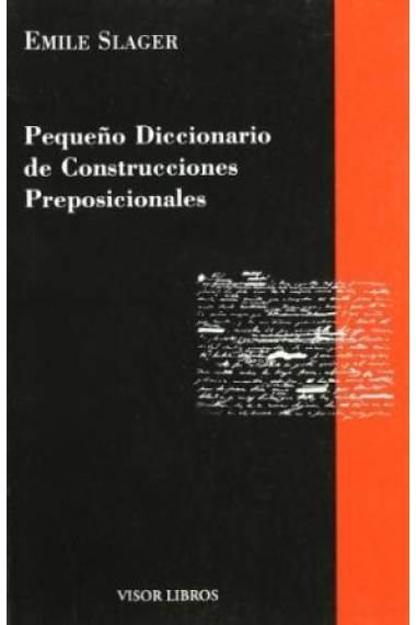 Pequeño diccionario de construcciones preposicionales