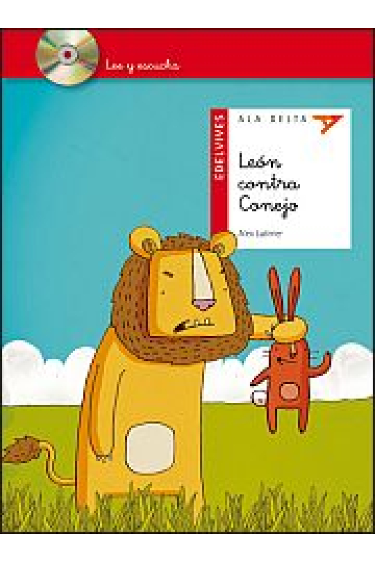 León contra Conejo (con CD y letra ligada)