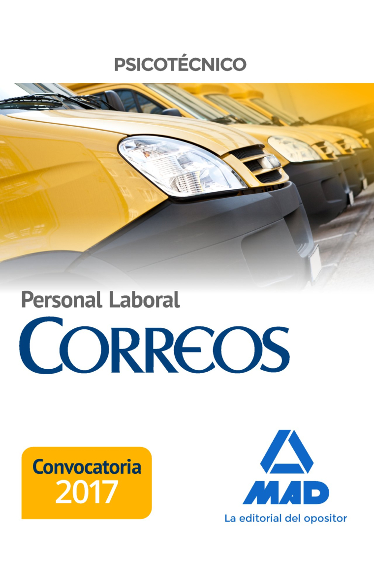 Personal laboral de correos y telégrafos. Psicotécnico