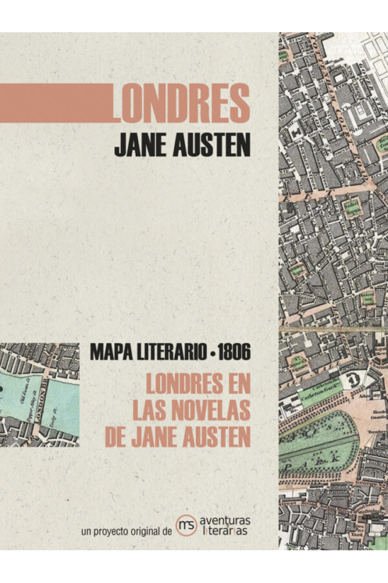 Londres en las novelas de Jane Austen. Mapa literario (1906)