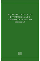 Actas del IX Congreso Internacional de Historia de la Lengua : (Cádiz, 2012)