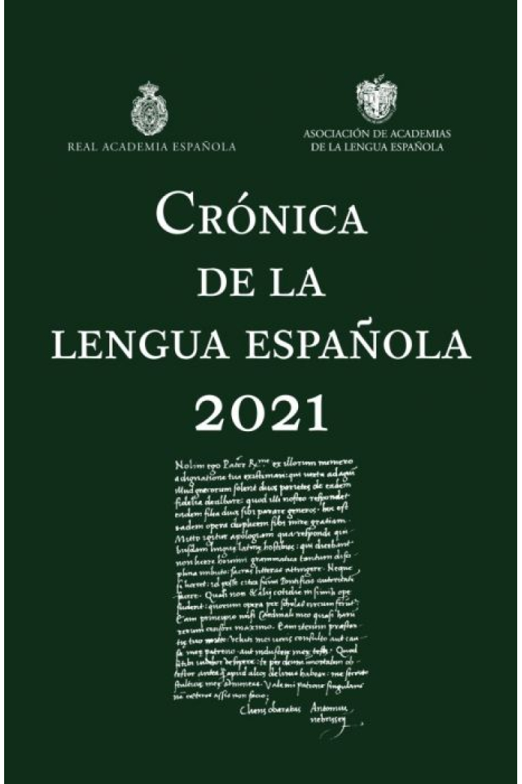 Crónica de la lengua española 2021 REAL ACADEMIA ESPAÑOLA