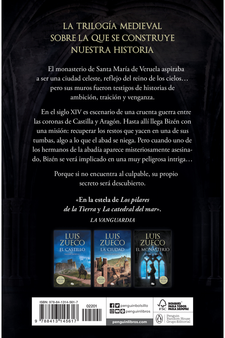 El monasterio (Trilogía Medieval 3)