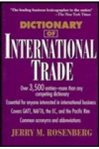 Dictionary of international trade