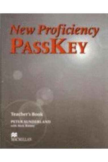 New Proficiency passkey. Teacher's book