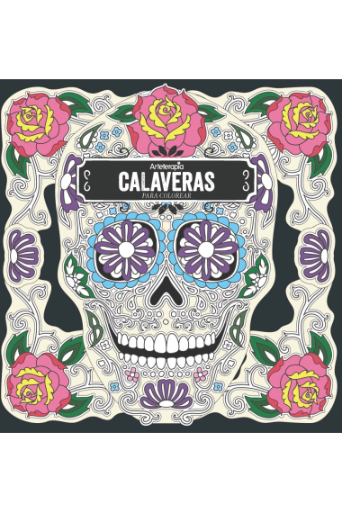 Arteterapia. Calaveras para colorear