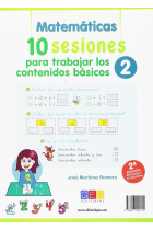 10 sesiones para trabajar los contenidos básicos. Cuaderno 2