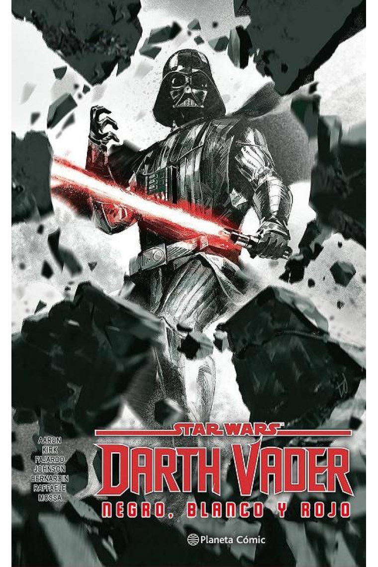 Star Wars Darth Vader: Blanco, negro y rojo