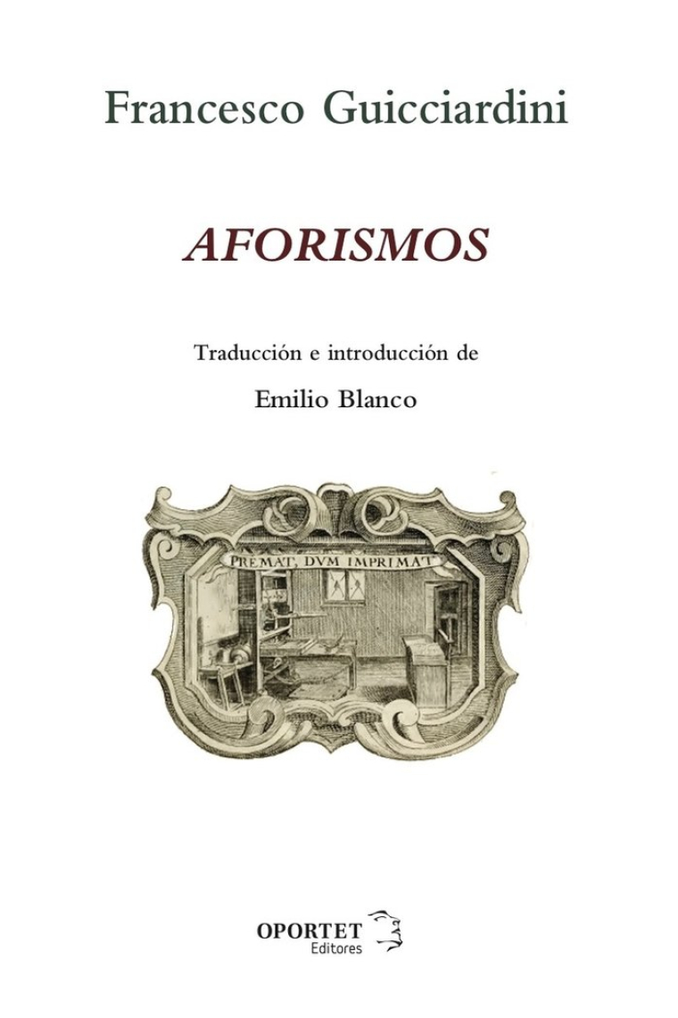 Aforismos (Edición de Emilio Blanco)