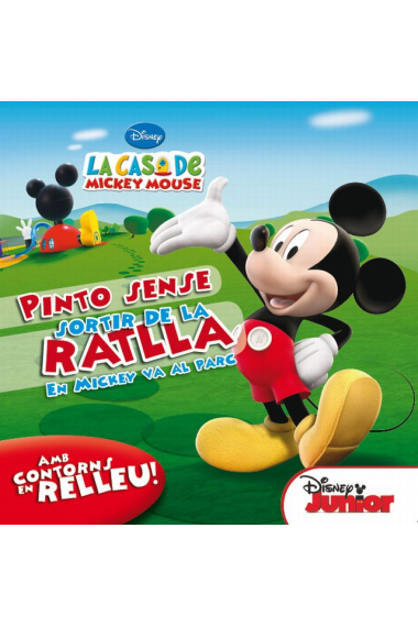 Pinto sense sortir de la ratlla. Mickey Mouse va al parc