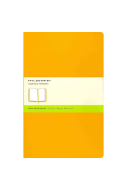 Moleskine* Cuaderno Liso Large (cartoné-naranja)