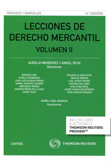 Lecciones de derecho mercantil vol II