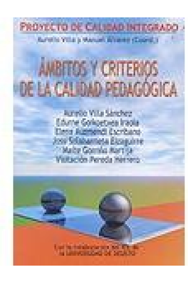 Ambitos y criterios de la calidad pedagógica