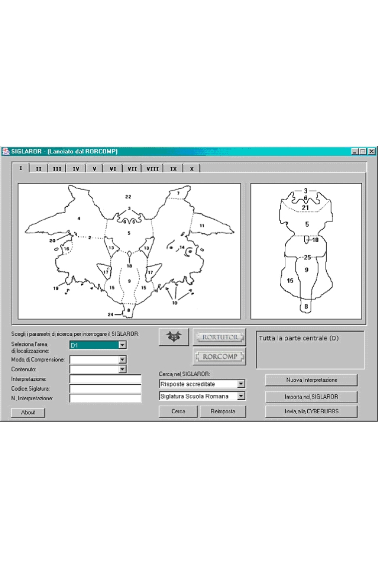 RORTUTOR ( Hipertexto para consultar articulos Rorschach)