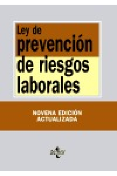 Ley de prevención de riesgos laborales (10ª edición)