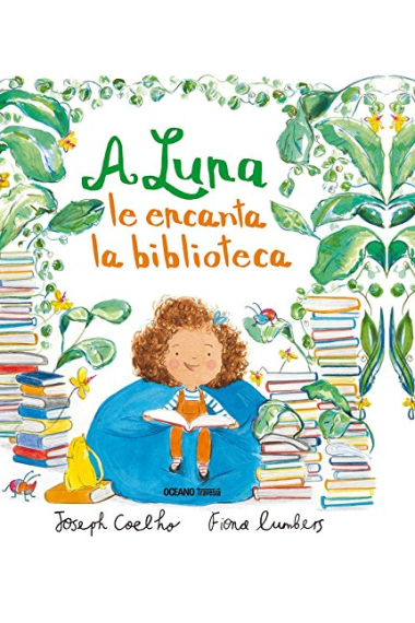 A Luna le encanta la biblioteca