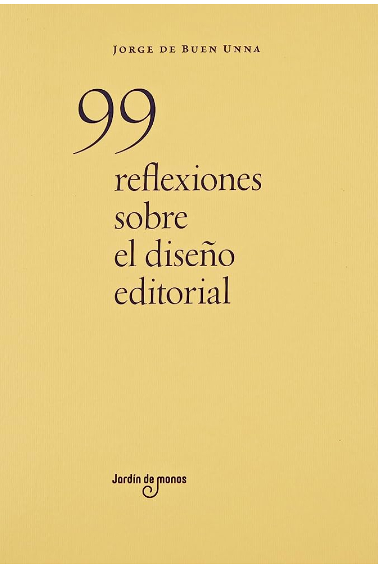 99 reflexiones sobre el diseño editorial