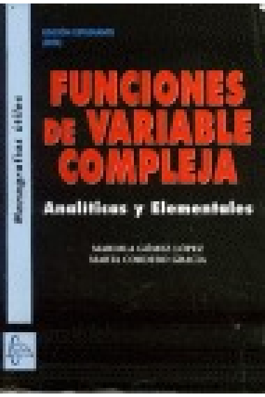 Funciones de variable compleja, analítica y elementales