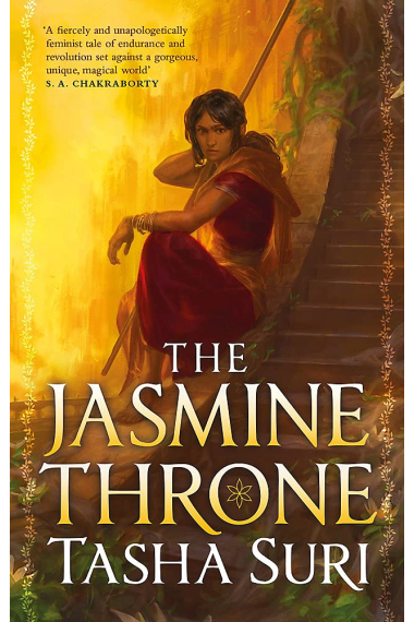 The Jasmine Throne: Tiktok made me buy it! The Indian-inspired sapphic fantasy