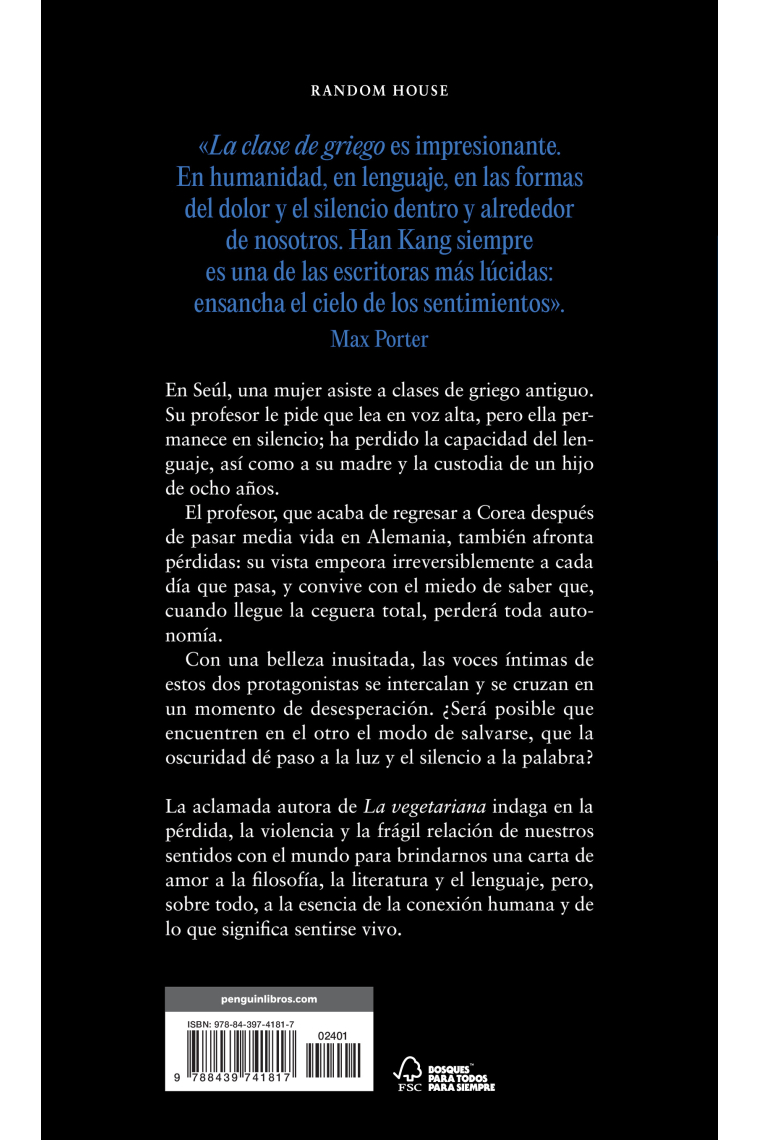 La clase de griego