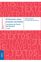 EL DERECHO COMO PROCESO NORMATIVO. LECCIONES DE TEORIA DEL DERECHO. 3ª EDICION