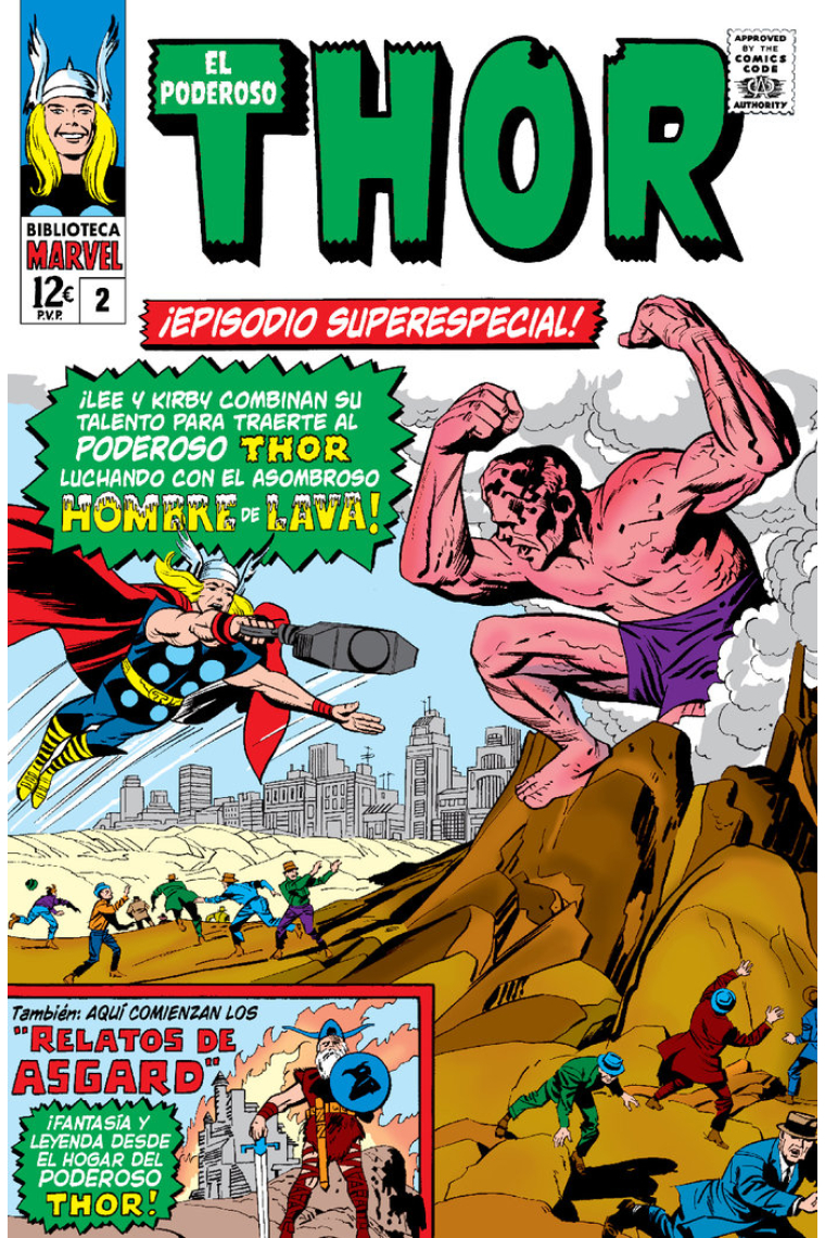 Biblioteca marvel el poderoso thor 2. 1963-64: journey into mystery 93-100 usa