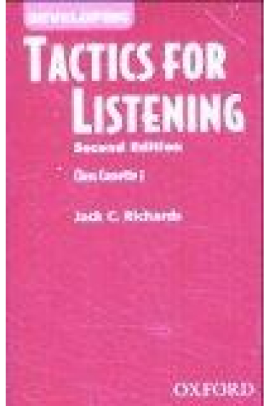 Tactics For Listening Develop (cass)