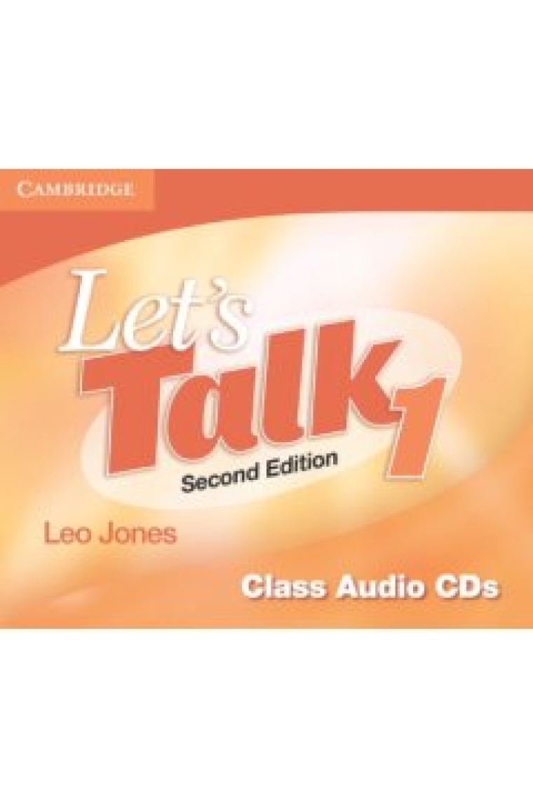 Let's Talk  1 Second edition Class Audio CDs