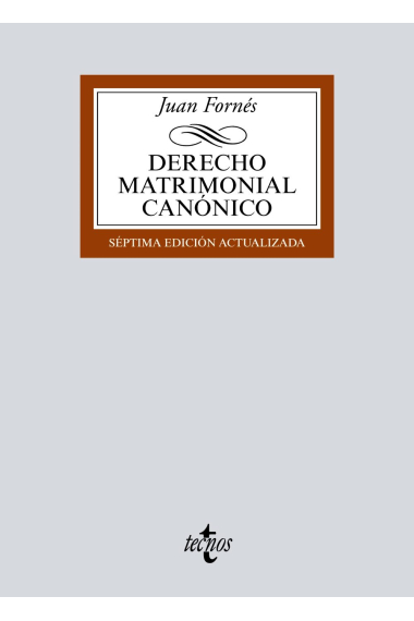 Derecho matrimonial canónico (8ª edición)