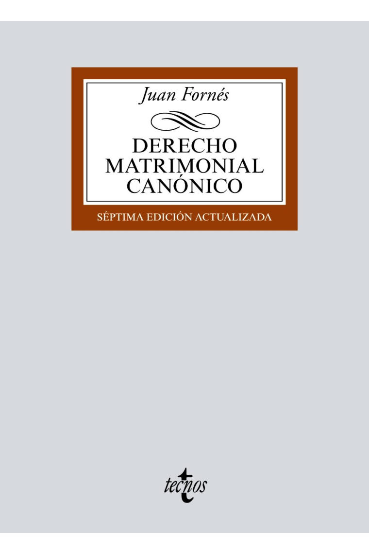 Derecho matrimonial canónico (8ª edición)