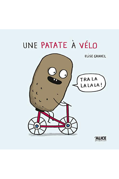 Une patate à vélo