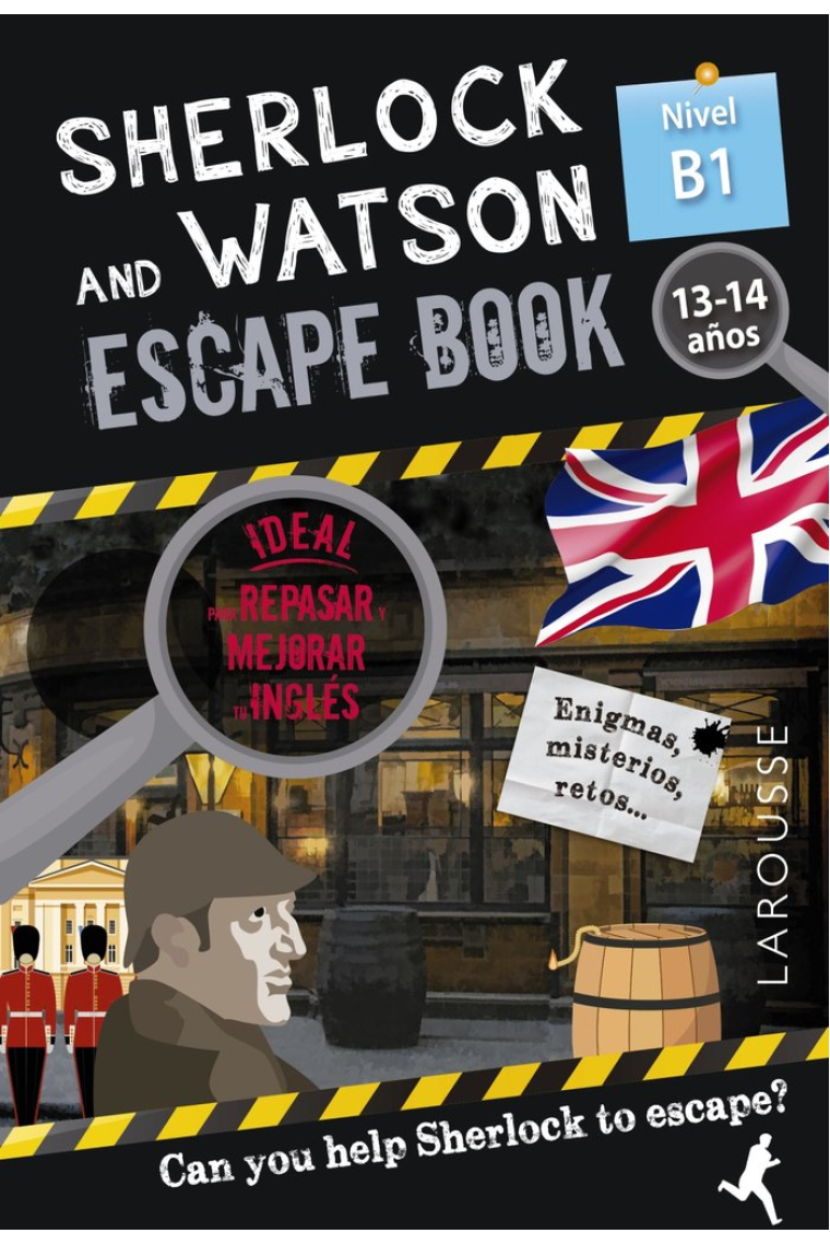 SHERLOCK & WATSON. ESCAPE BOOK PARA REPASAR INGLES. 13-14 AÑOS