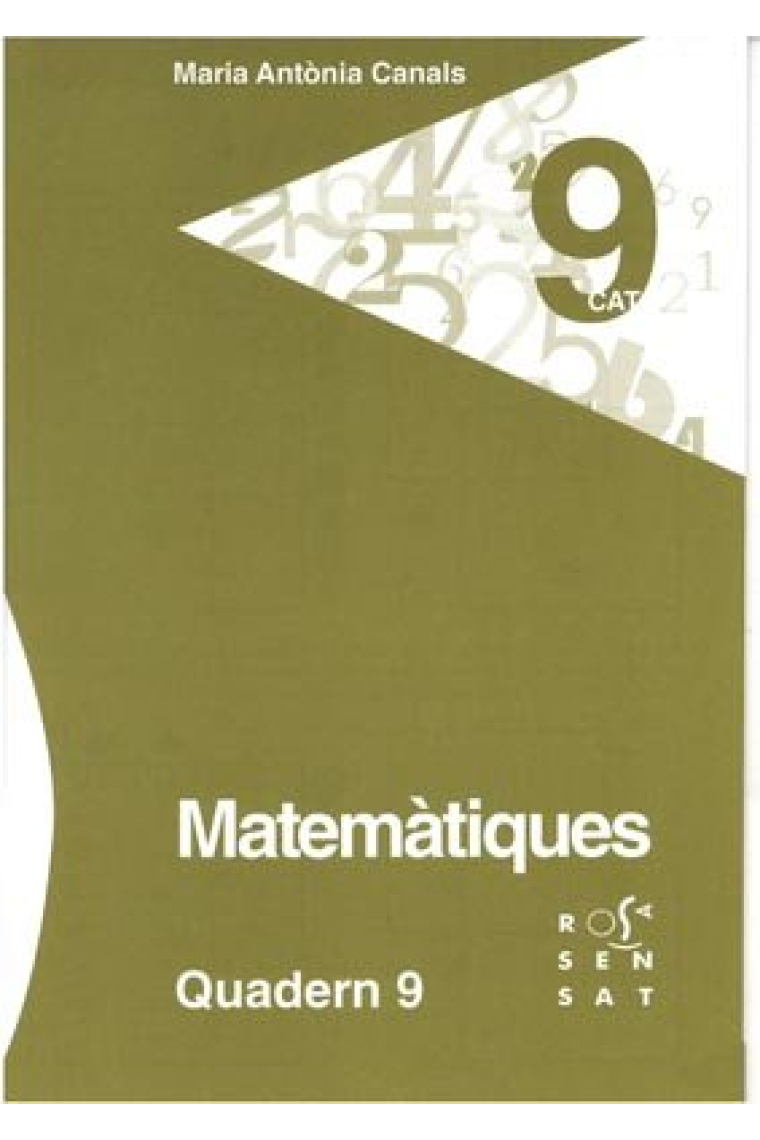 MATEMATIQUES, EDUCACIO PRIMARIA. QUADERN 9