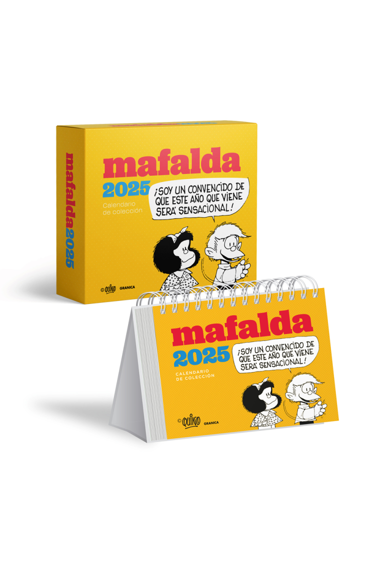 Mafalda 2025, Calendario de Colección con caja