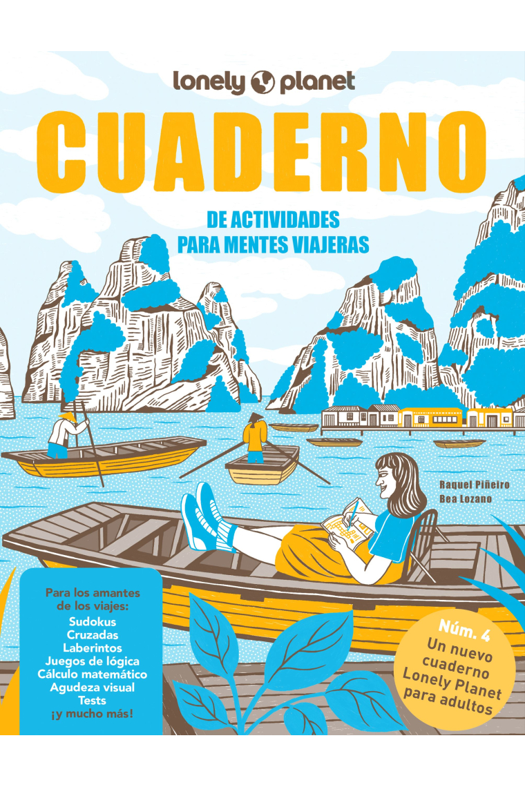 Cuaderno de actividades para mentes viajeras. Vol. 4