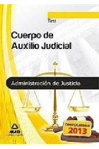 Test. Cuerpo de auxilio judicial