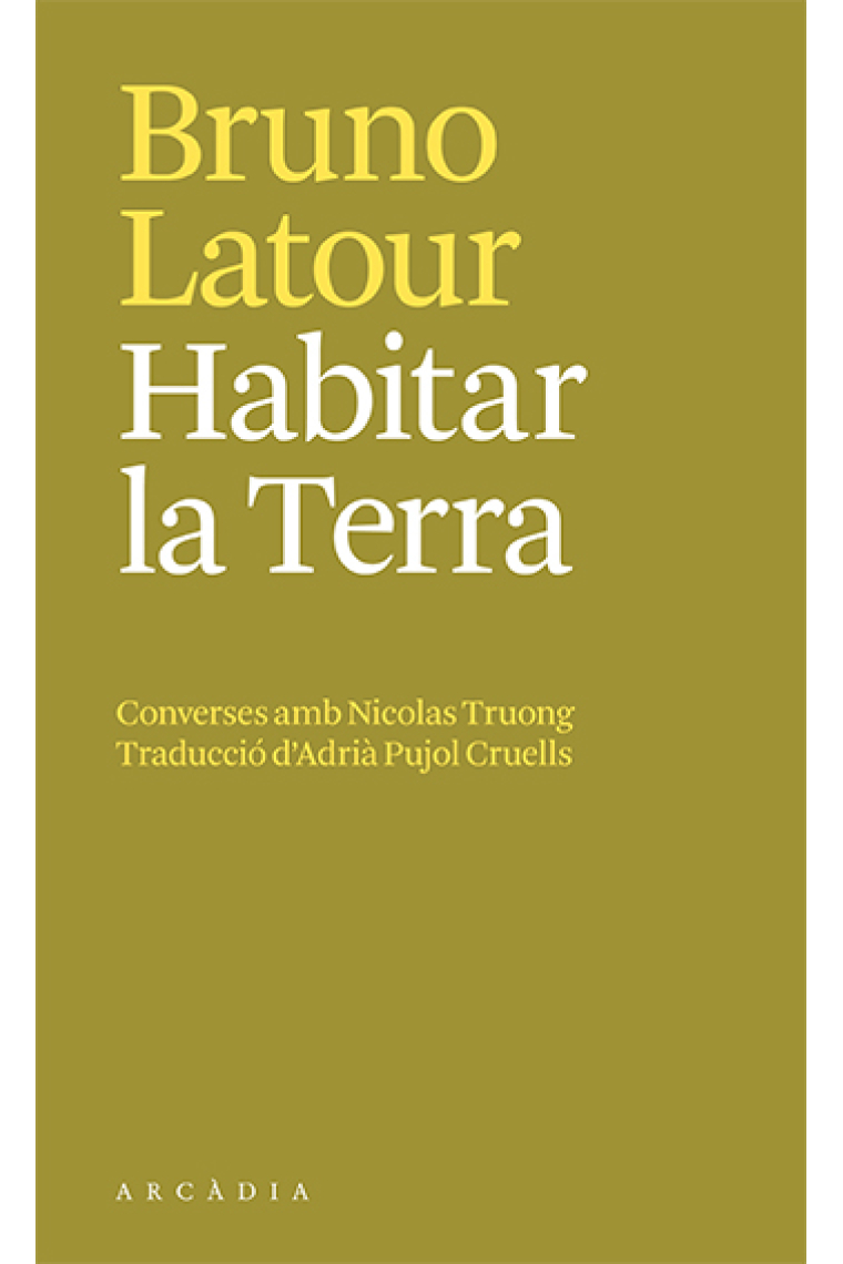 Habitar la Terra: converses amb Nicolas Truong