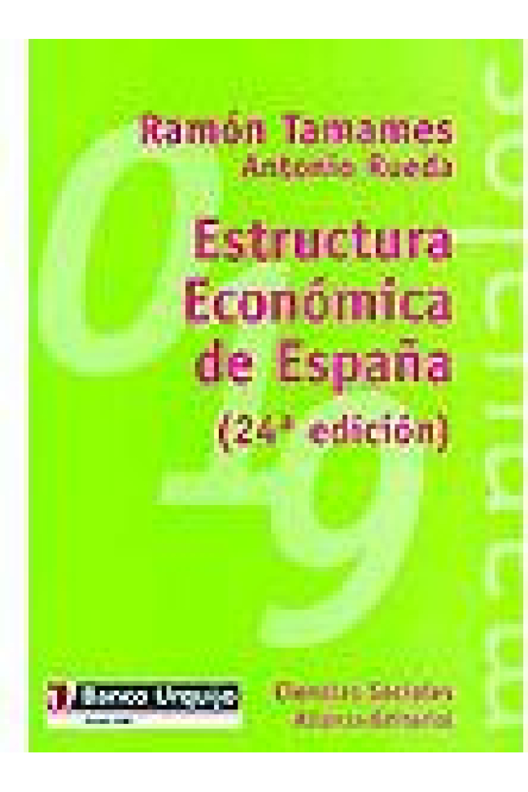 Estructura económica de España.