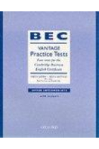 BEC vantage practice tests. Upper intermediate (with answers)